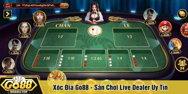 Xóc đĩa Go88